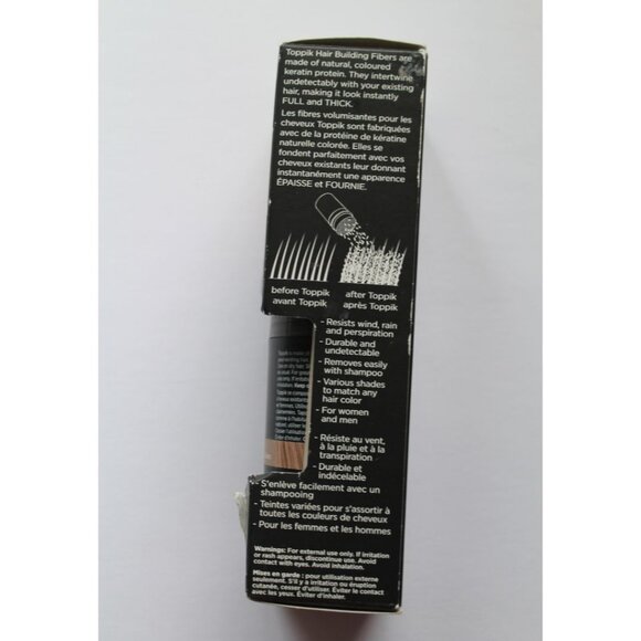 Toppik Densifying Hair Fibers 12 g/ 0.42 oz Medium Brown - Picture 4 of 4